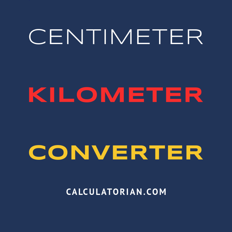 converteren-van-centimeter-naar-kilometer